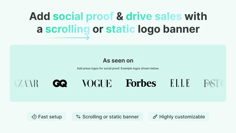 Fab Logo Slider Scrolling Logo
