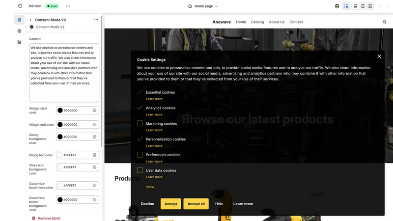 Anowave Consent Mode V2 & GDPR