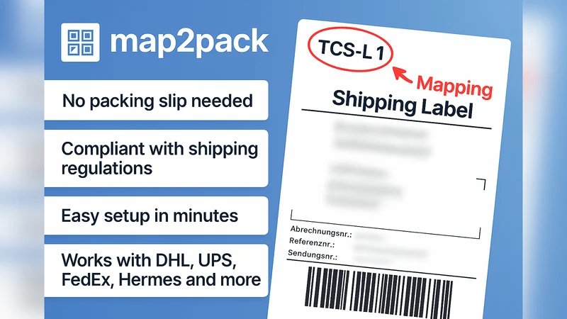 map2pack ‑ Order to Label