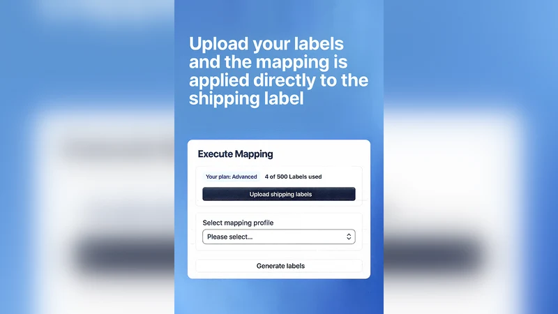 map2pack ‑ Order to Label
