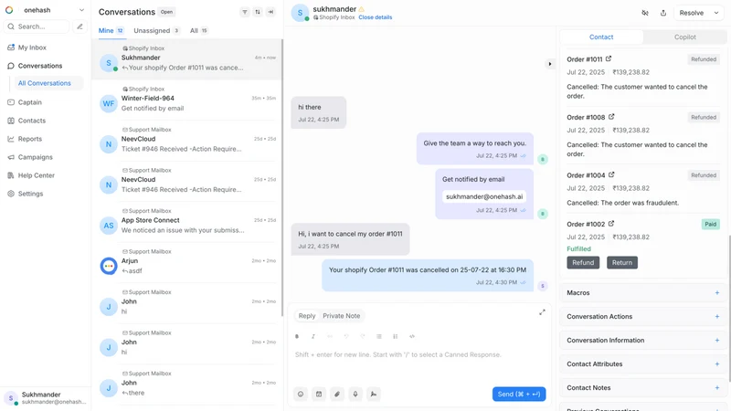 OneHash Chat