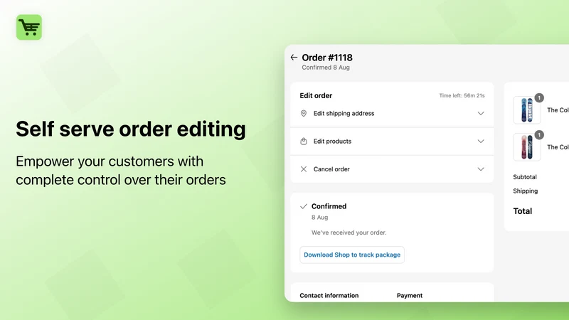 EasyEdit ‑ Order Editing