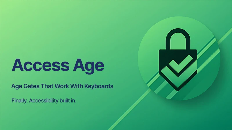 AccessAge ‑ Age Gate
