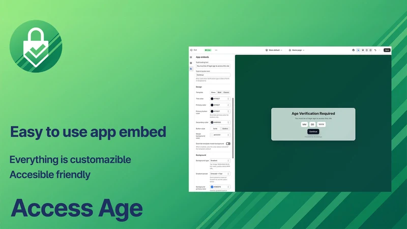 AccessAge ‑ Age Gate