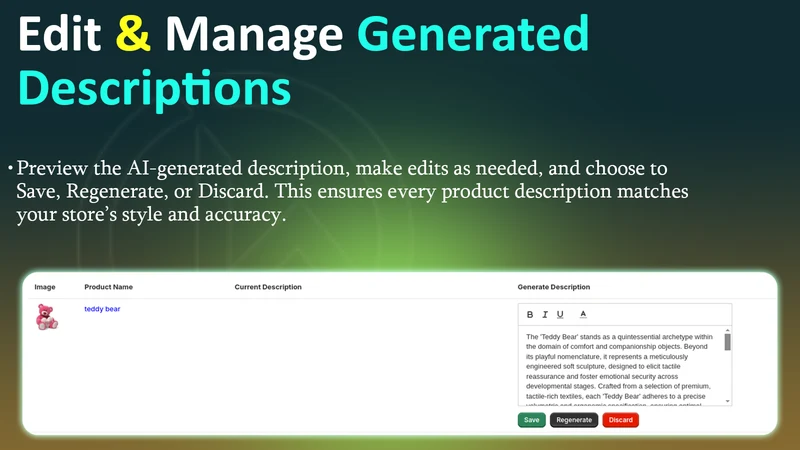 WBL ‑ AI Product Desc Gemini