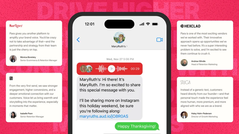 Para: Voice SMS