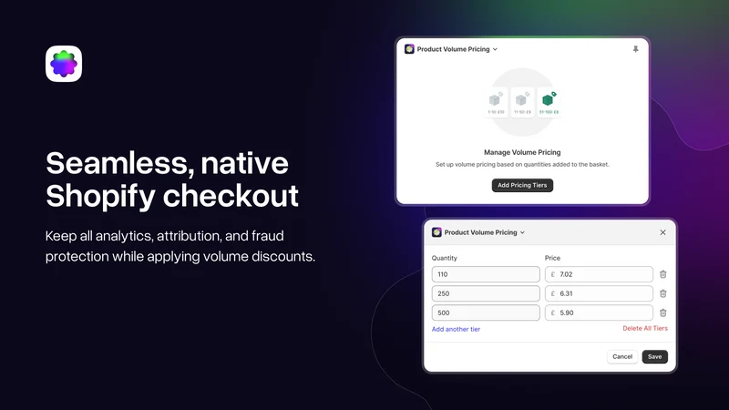 Product Volume Pricing