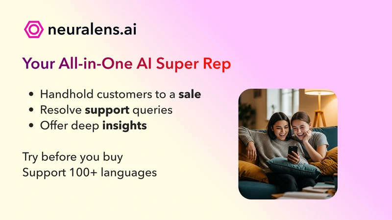 Neuralens AI Sales Chatbot