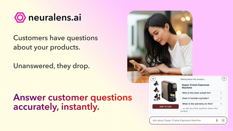 Neuralens AI Sales Chatbot