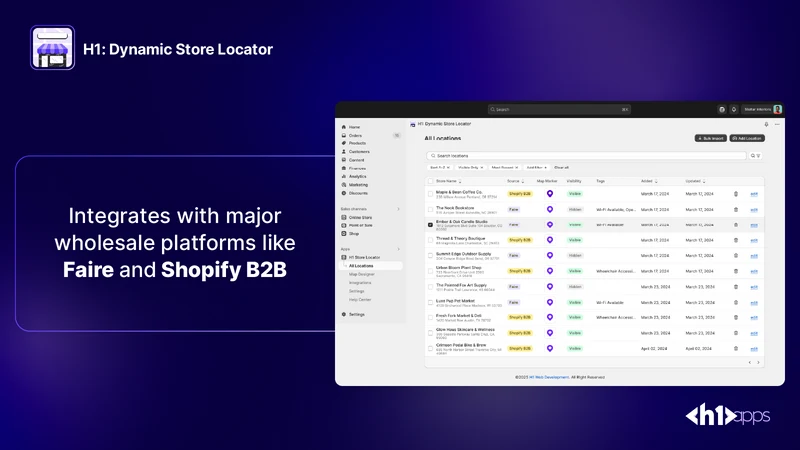 Dynamic Store Locator