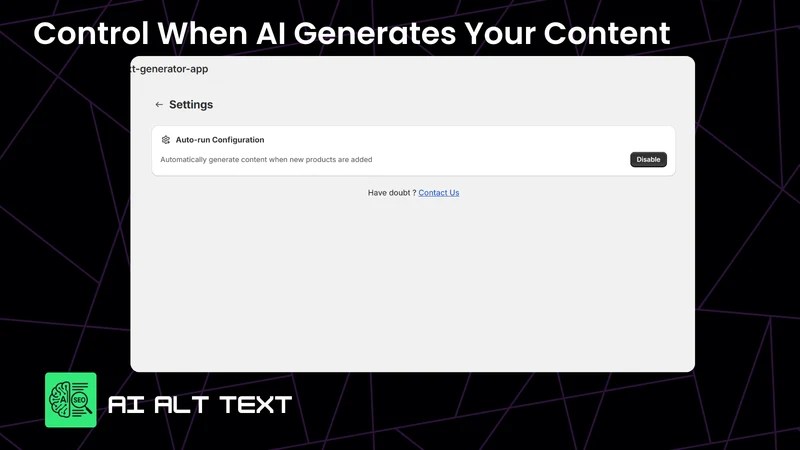 Q: AI SEO Alt Text