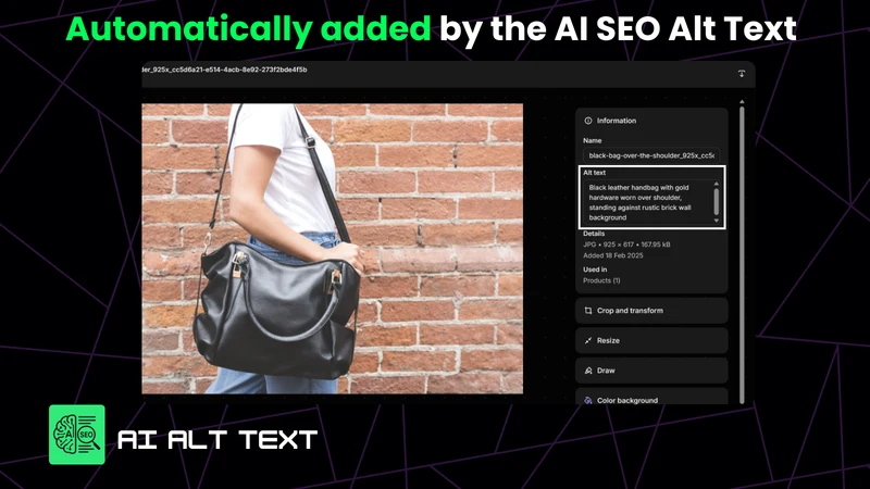 Q: AI SEO Alt Text