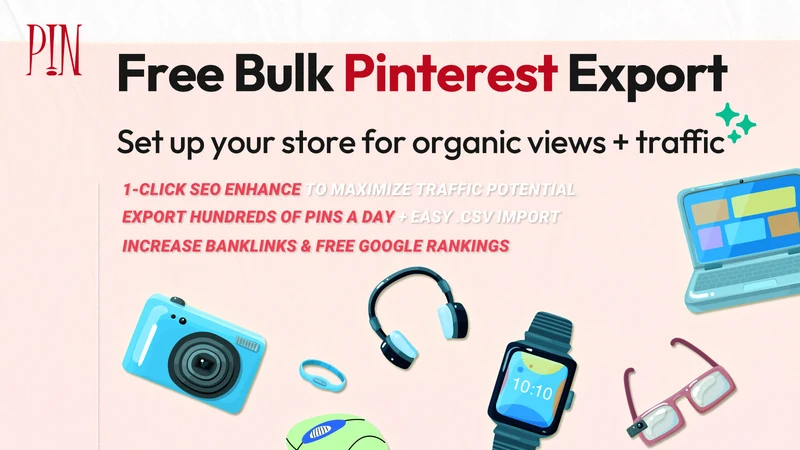 P!N: Easy Pinterest Export