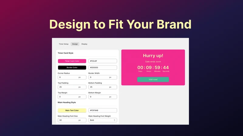MVR Countdown Timer Pro