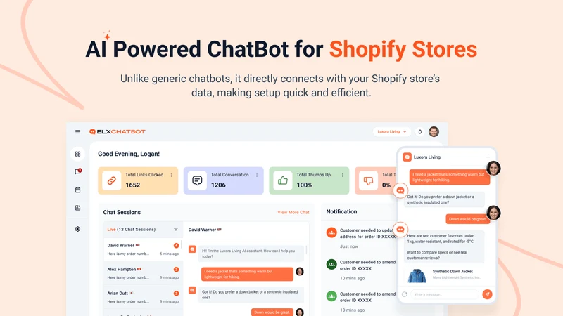 ELX Chatbot: AI & Live Chat