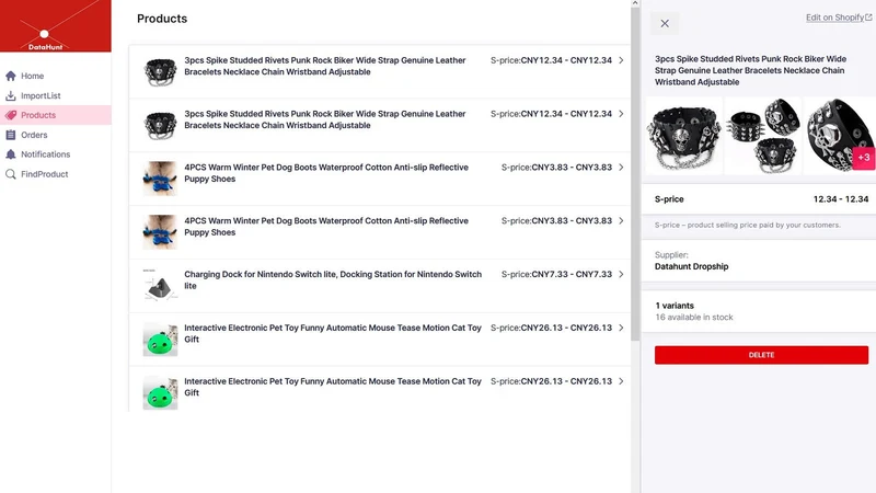 DataHunt Smart Dropshipping