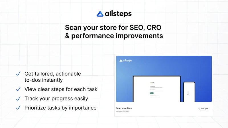 Allsteps: CRO & AEO Audit Tool