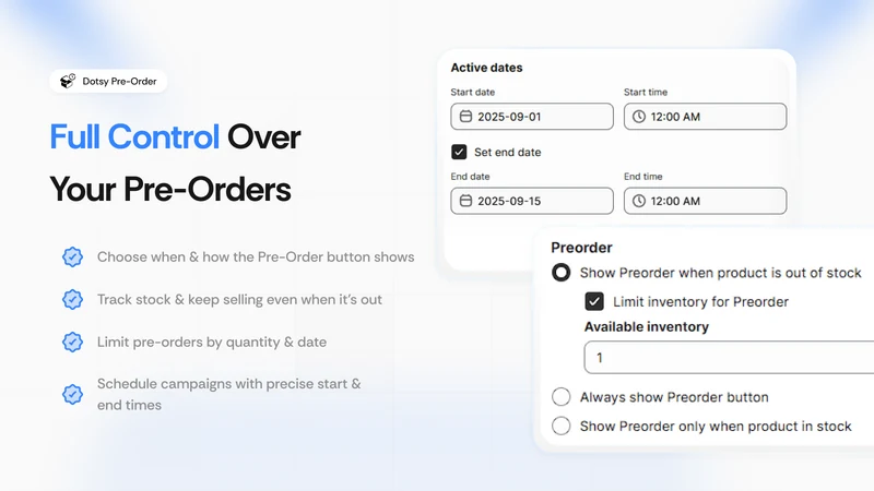 TA Preorder & Back In Stock