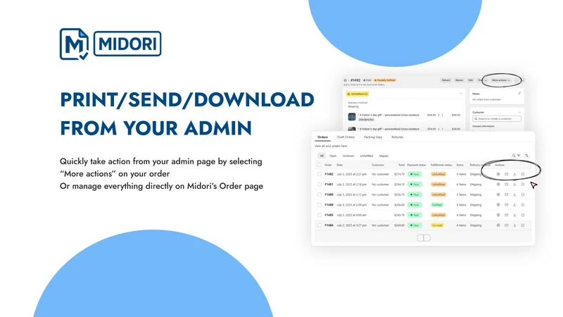 Midori Invoice PDF Generator