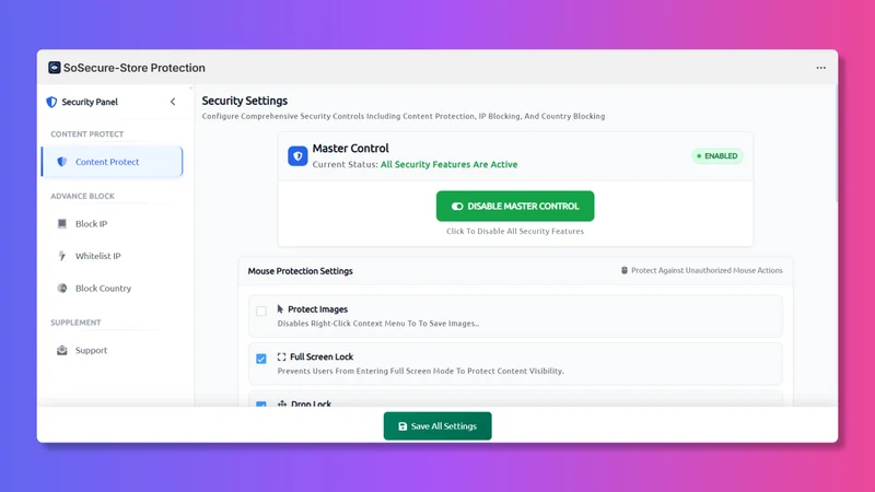 SoSecure‑Store Protection