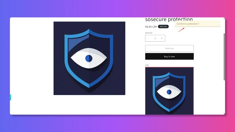 SoSecure‑Store Protection