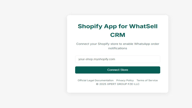 wSell CRM