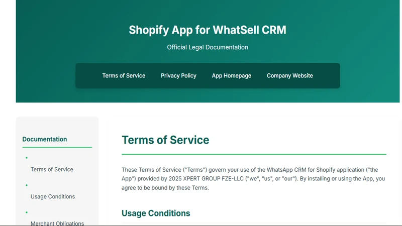 wSell CRM