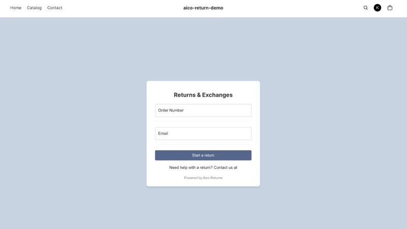 Returns & Exchanges by aico