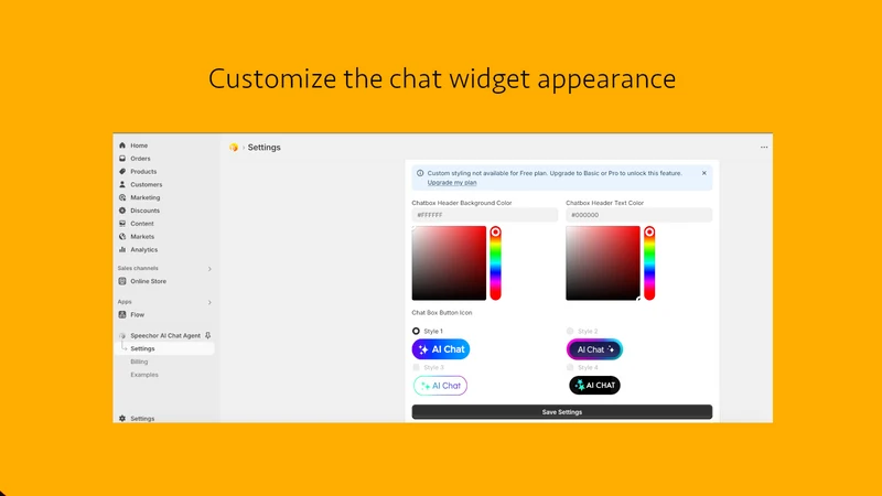 Speechor AI Chat Agent