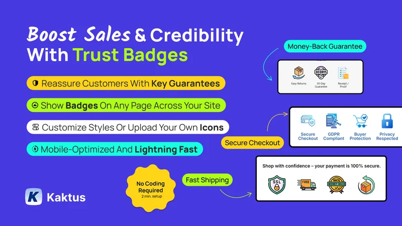 K: Trust Badges & Trust Icons