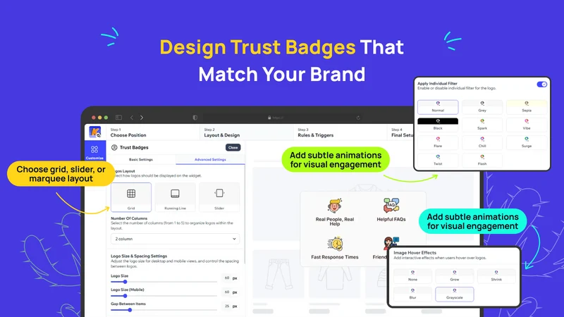 K: Trust Badges & Trust Icons