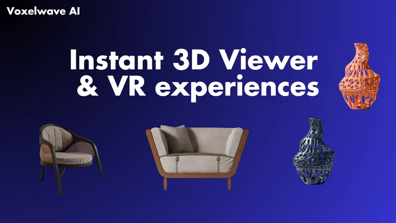 Voxelwave AI: 3D models & AR