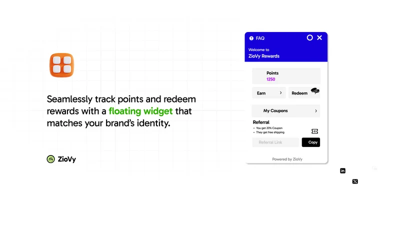 ZioVy:Gamified Reward, Loyalty