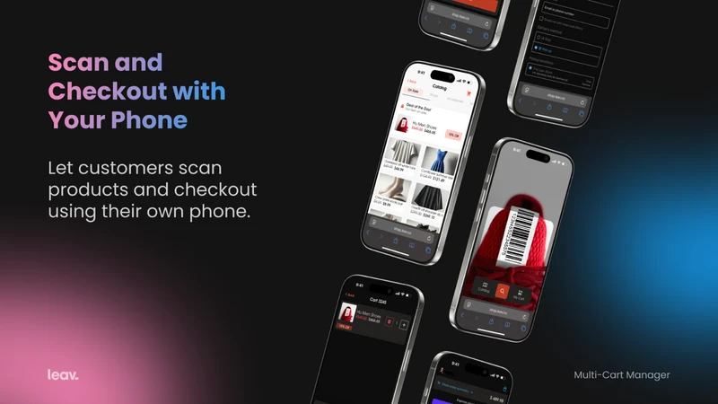 Mobile Self‑Checkout With QRs