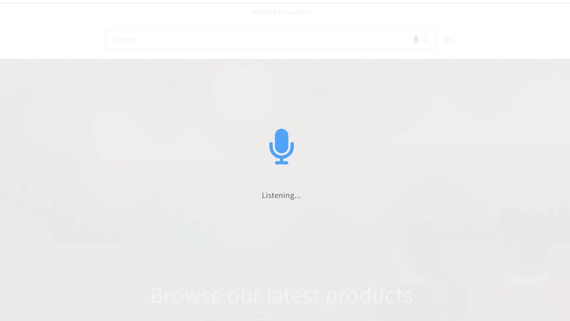 Voice Search ‑ Speaky