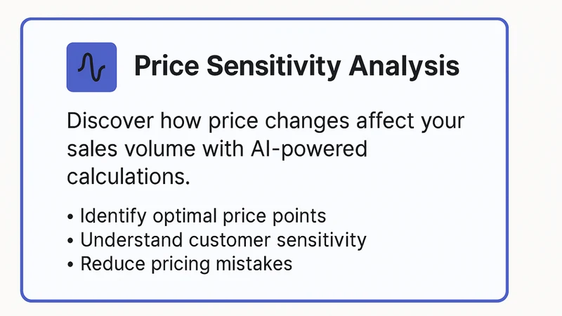 PricePulse: AI Price Optimizer