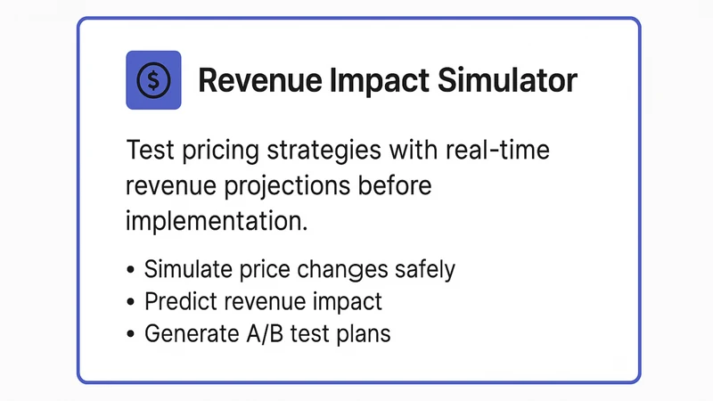 PricePulse: AI Price Optimizer