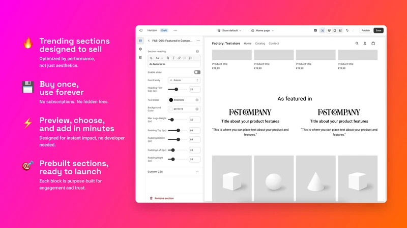 Factory: Conversion Tools
