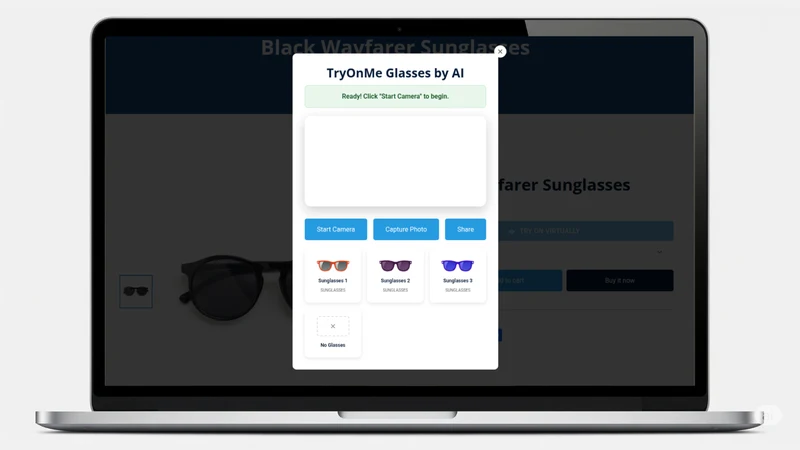 TryOnMe Glasses by AI