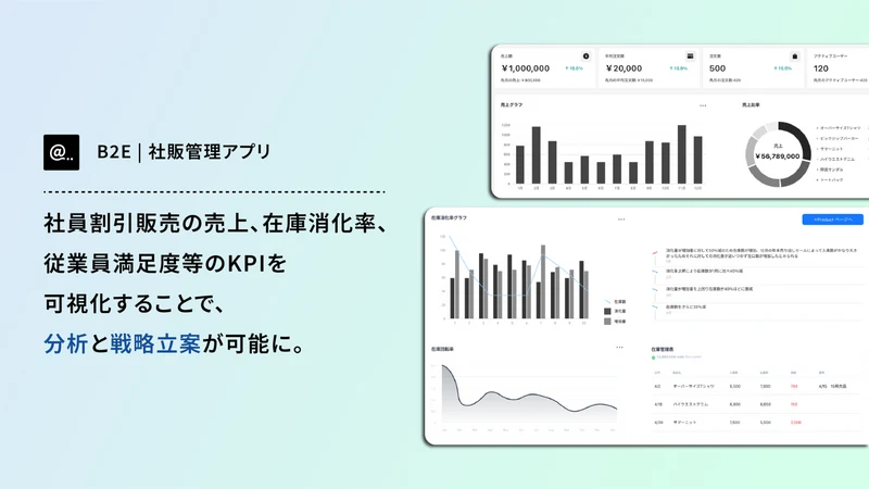 B2E | 社販管理アプリ