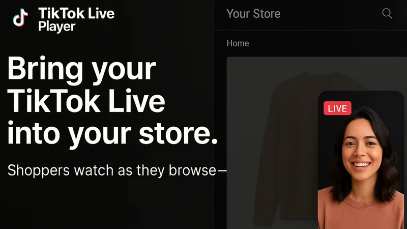 Spark ‑ TIKTOK Live Sales