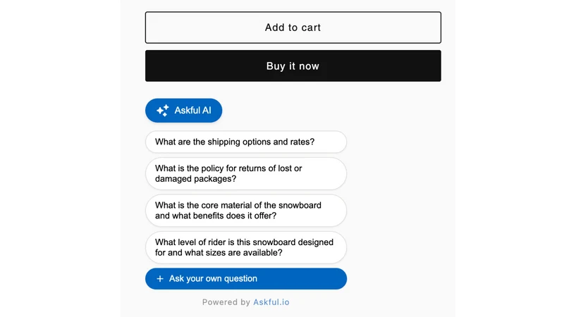 Askful AI Product Chat & FAQ