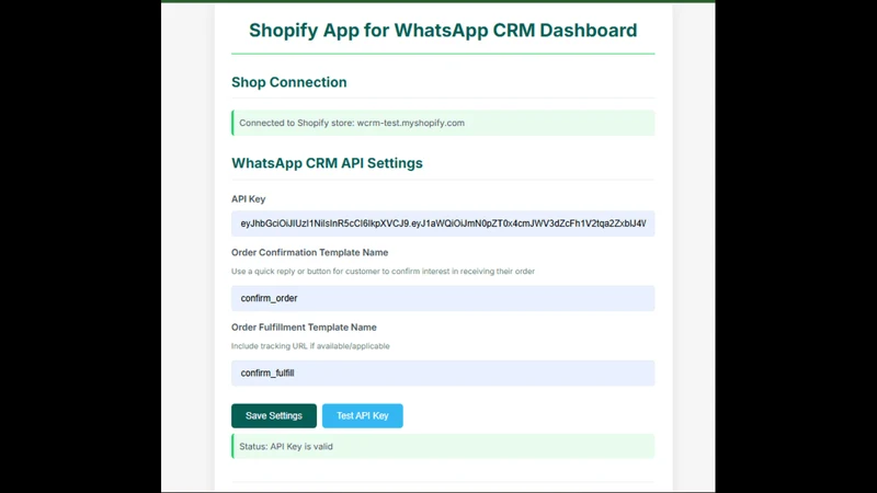 wCRM ‑ Transactional Notifier