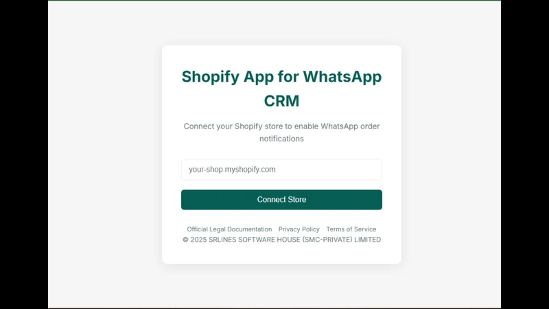 wCRM ‑ Transactional Notifier