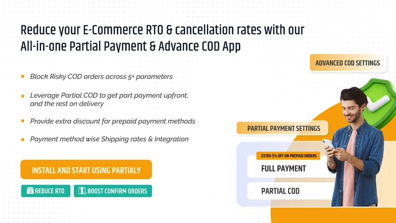 Partialy: Partial COD Payment