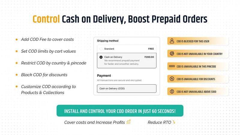Partialy: Partial COD Payment