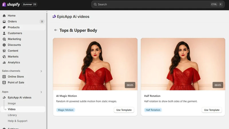 EpicApp Shoppable Videos & UGC