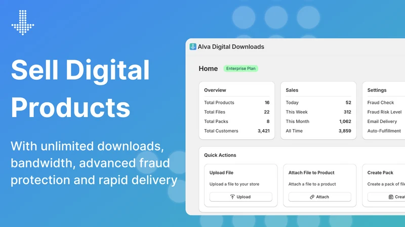 Digital Downloads ‑ Alva