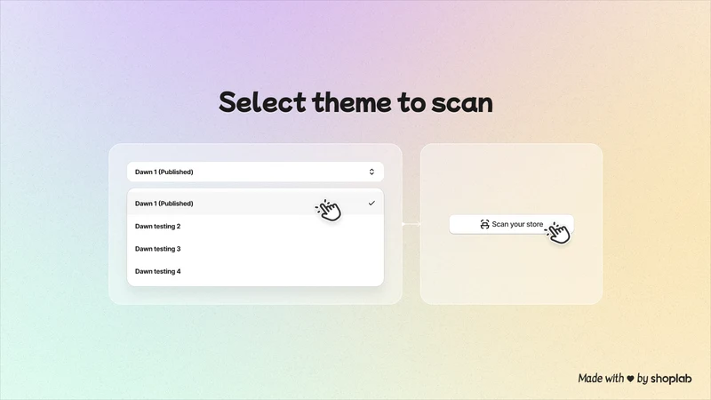 shoplab ‑ Accessibility Check
