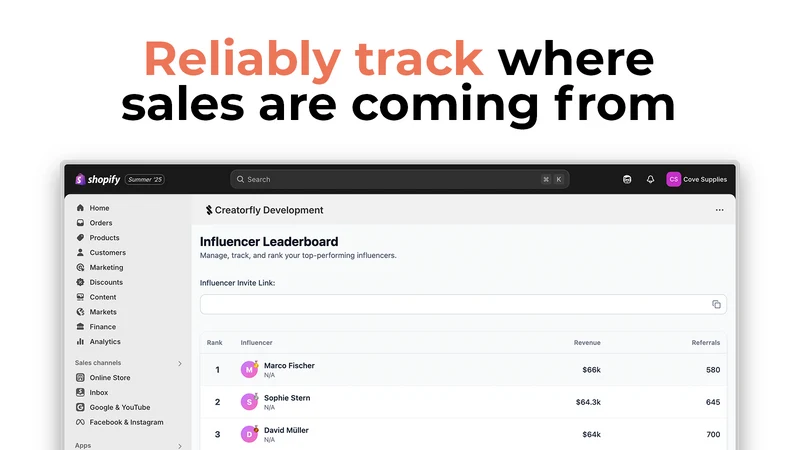 CreatorFly Influencer App